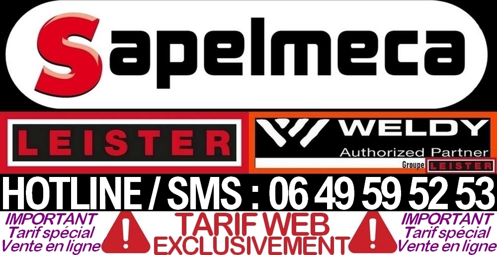 Bienvenue sur SAPELMECA STORE, le site de vente en ligne de SAPELMECA, importateur exclusif de la marque LEISTER en France